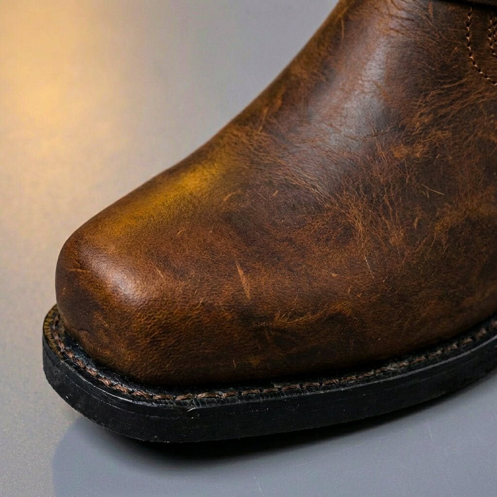 Men’s Western Boots Tall Casual Buckle Detail Footwear