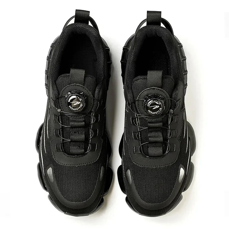 Steel Toe Safety Shoes Outdoor Non-slip Sole Sports Work Shoes - Solorfit