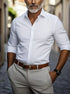 Giuseppe | Men’s Business Shirt – Non-Iron Dress Shirt Anti Wrinkle - Solorfit
