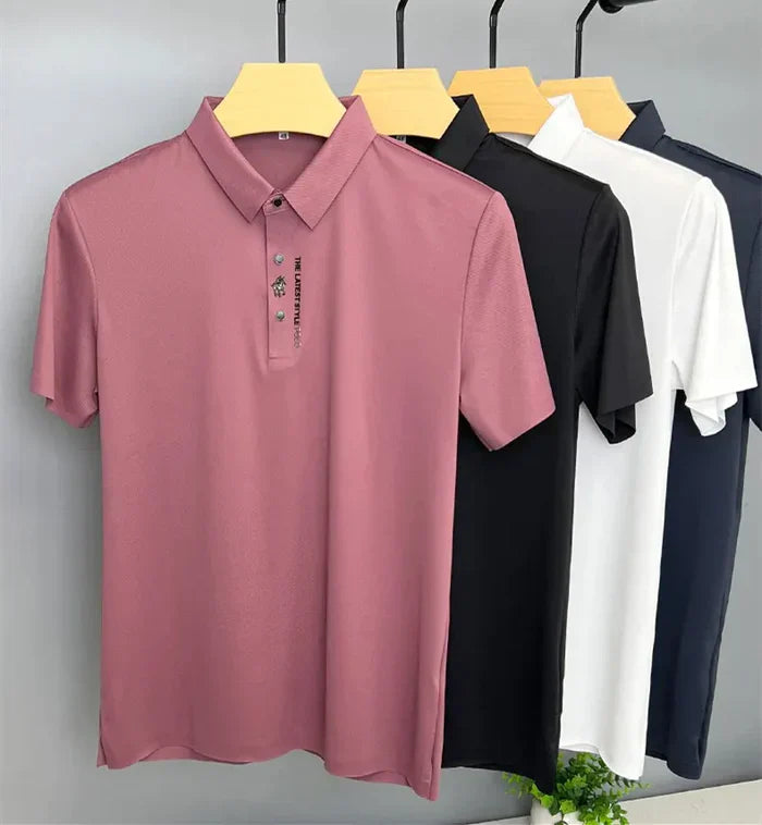 Men's Wrinkle-Free Polo Shirt - Solorfit