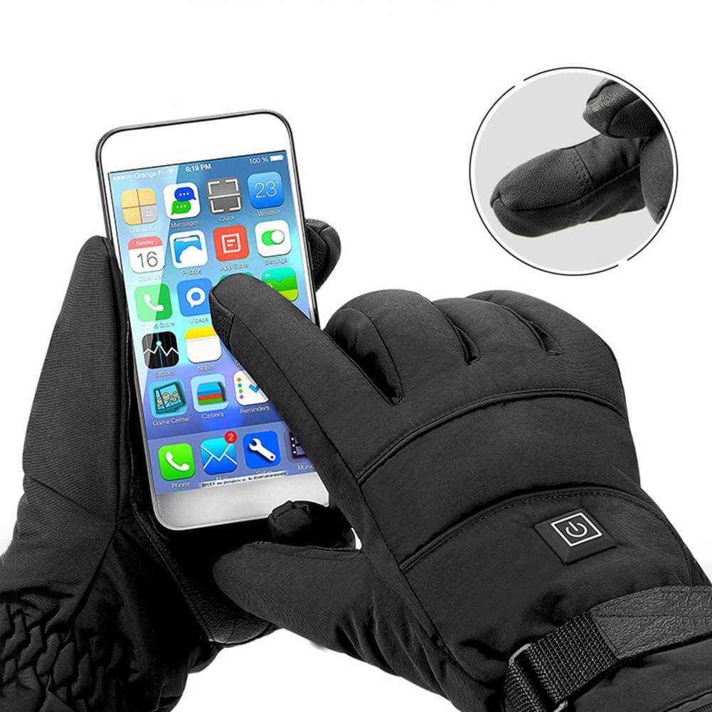 Unisex Heated Gloves Rechargeable Outdoor Sports Gloves