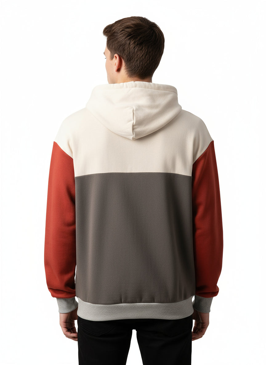 Men’s Casual Smiley Face Hoodie – Round Neck Streetwear Pullover