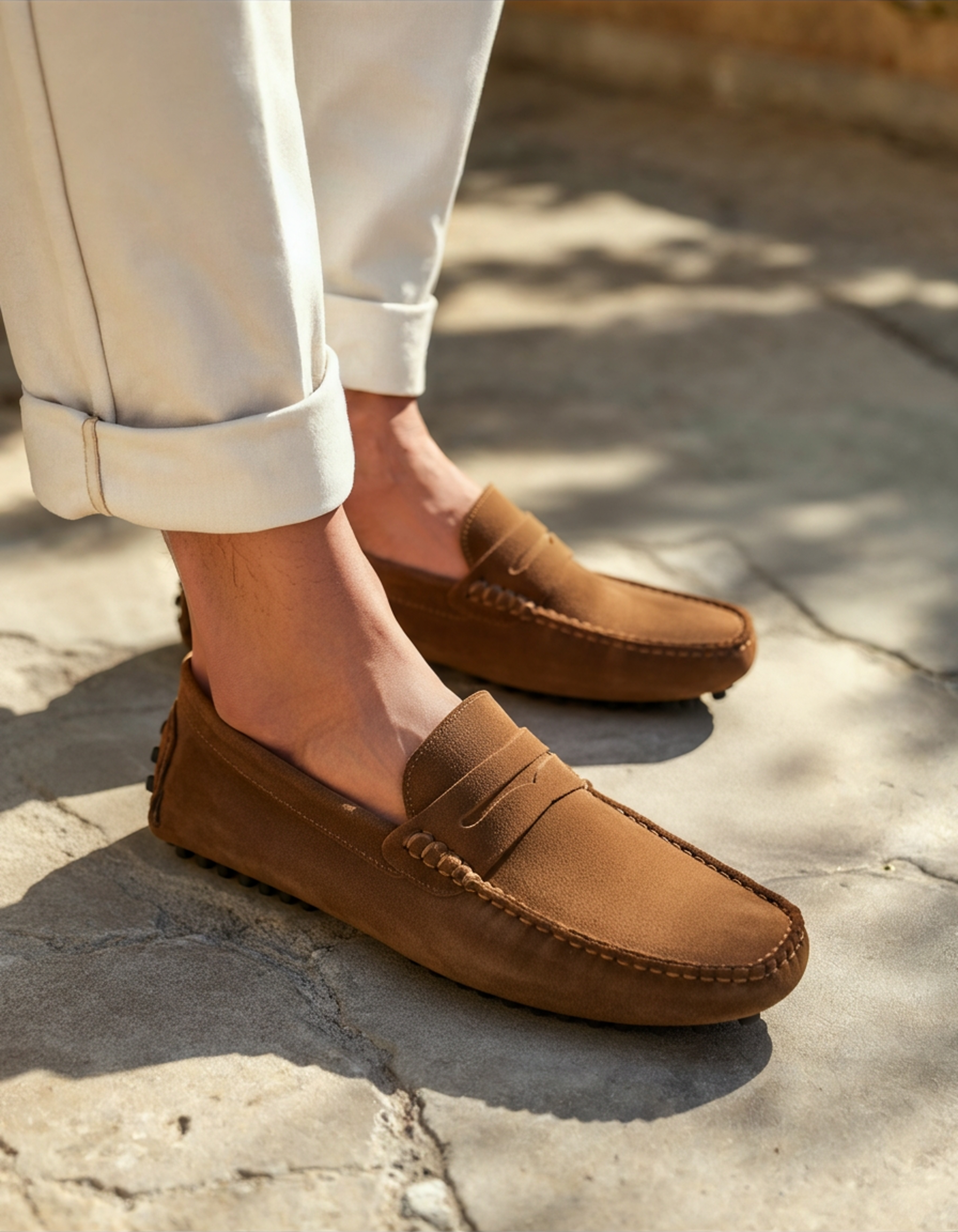 Men’s Slip On Loafers Casual Driving Shoes Comfortable Everyday Footwear
