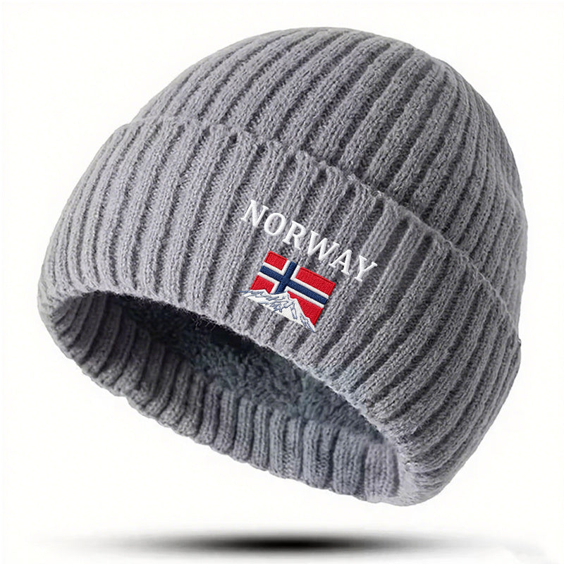 Unisex Winter Beanie Norway Hat Casual Outdoor Warm Cap