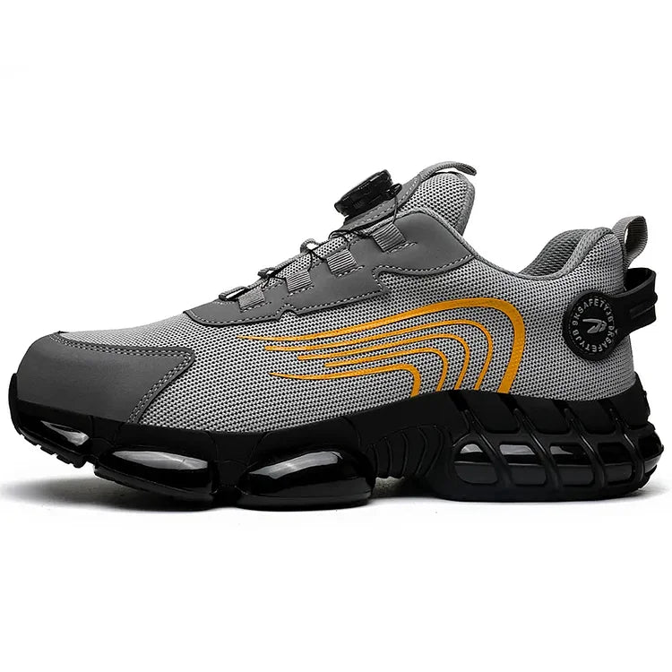 Steel Toe Safety Shoes Outdoor Non-slip Sole Sports Work Shoes - Solorfit