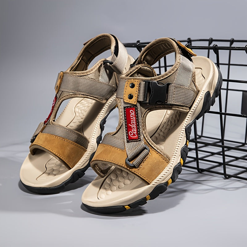 Men’s Orthopedic Outdoor Sport Sandals Adjustable Hook and Loop Comfort Shoes