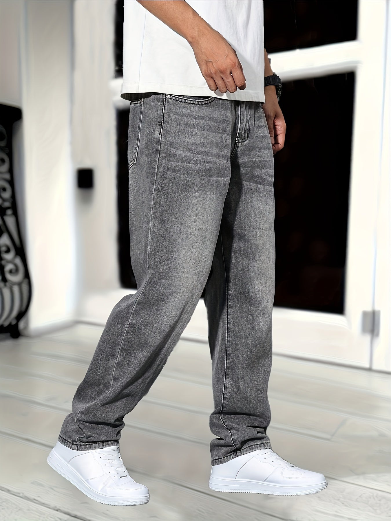Thijs | Classic Denim Jeans with Straight Fit – Durable, Timeless, and Versatile Everyday Wear - Solorfit