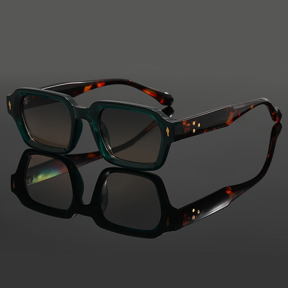 Square Frame Sunglasses UV Protection Fashion Outdoor Eyewear