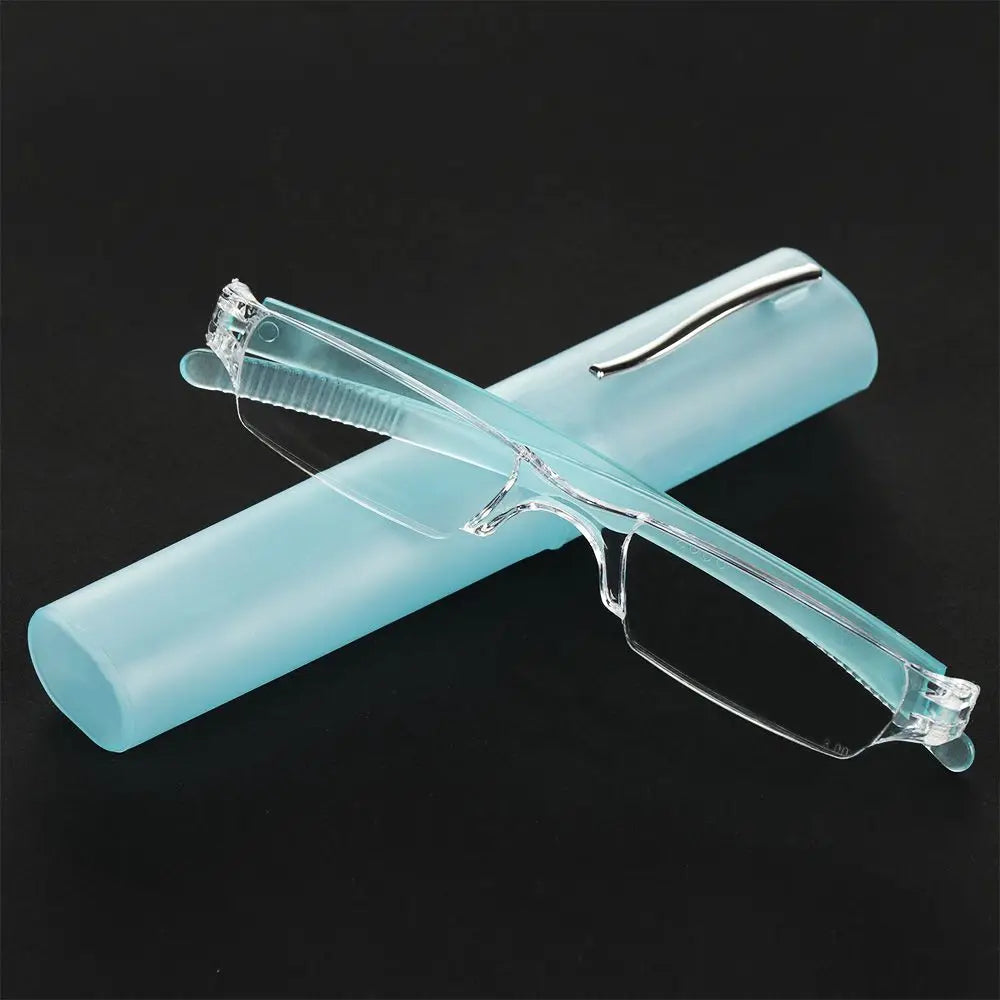 Elegant Ultra-Thin Reading Glasses with Metal Frame Portable Mini - Solorfit