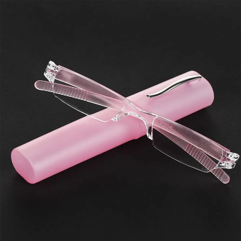 Elegant Ultra-Thin Reading Glasses with Metal Frame Portable Mini - Solorfit