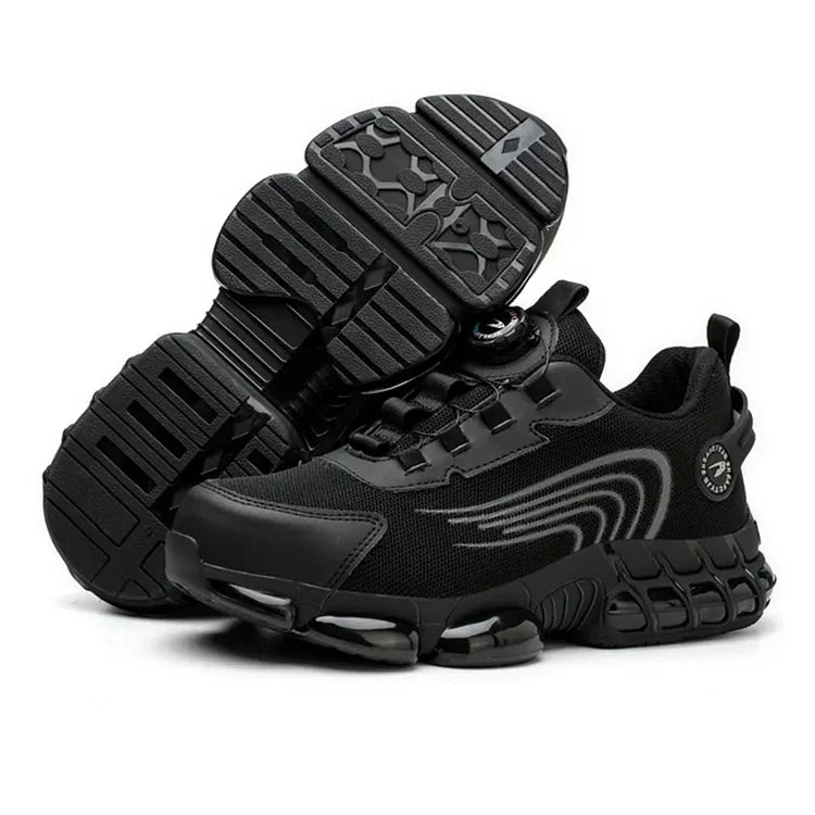 Steel Toe Safety Shoes Outdoor Non-slip Sole Sports Work Shoes - Solorfit