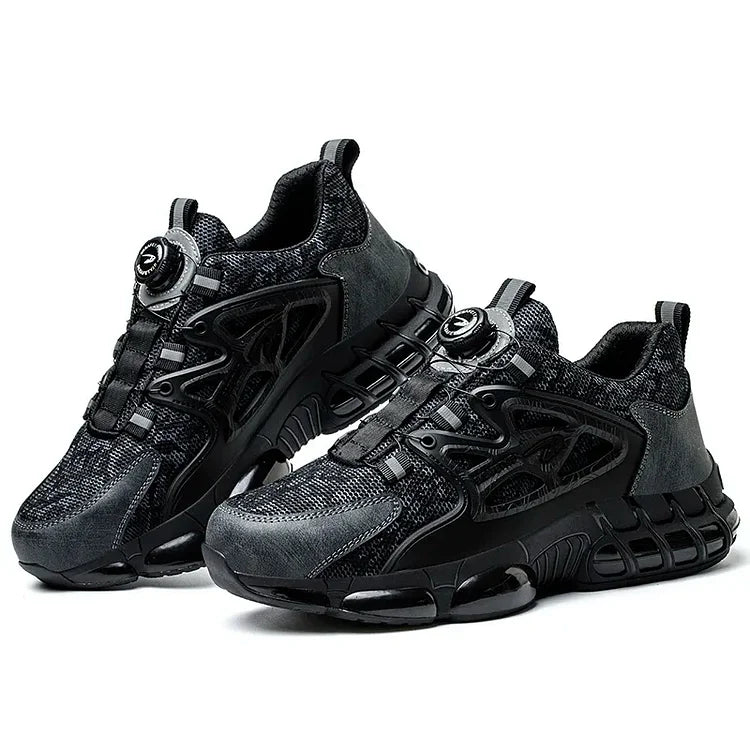 Steel Toe Safety Shoes Outdoor Non-slip Sole Sports Work Shoes - Solorfit