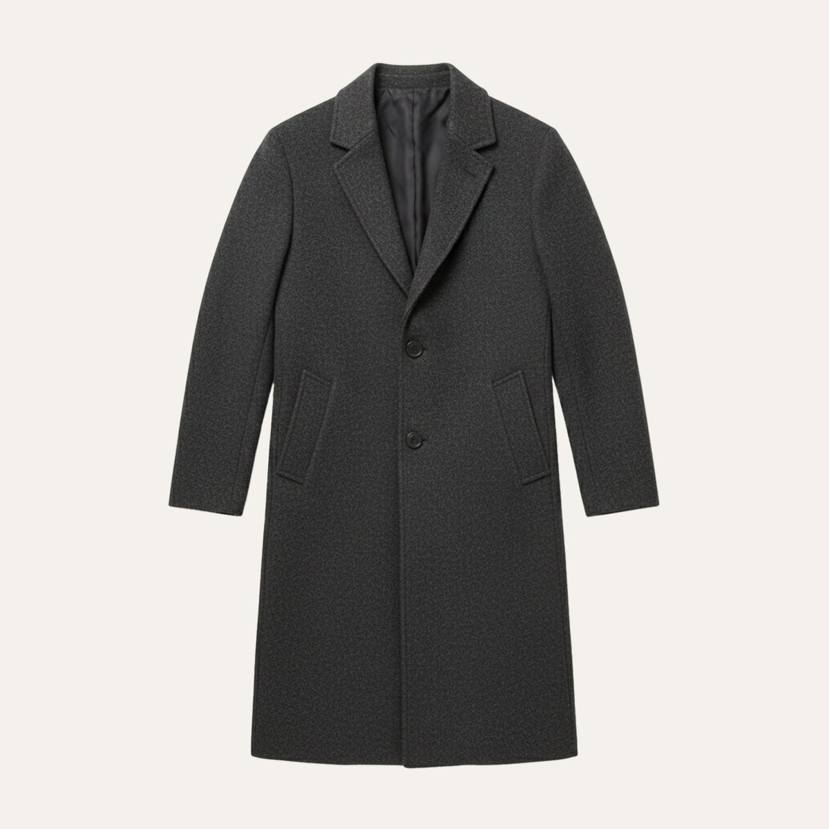 The Ridgeford Men’s Classic Wool Winter Long Overcoat