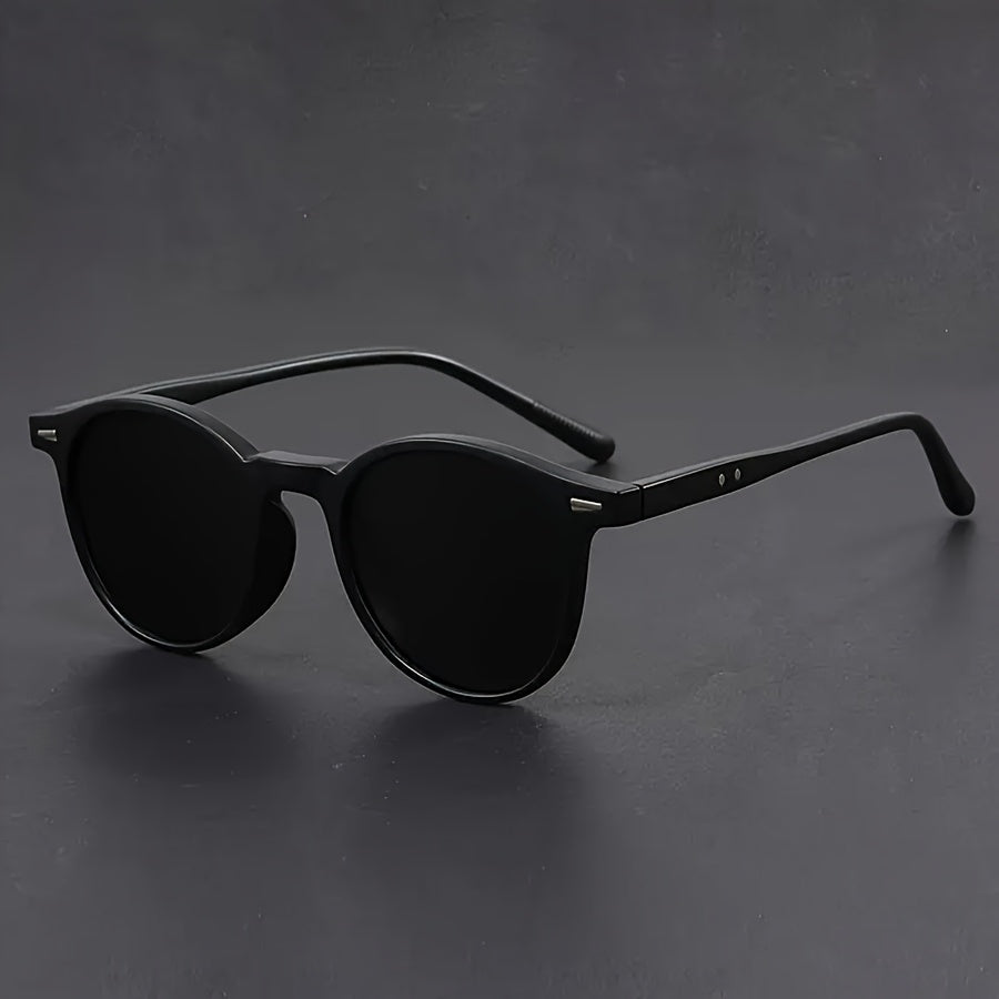 Round Polarized Sunglasses UV Protection Vintage Fashion Eyewear