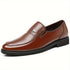 Men’s Leather Loafers – Lightweight Breathable Slip-On Shoes - Solorfit