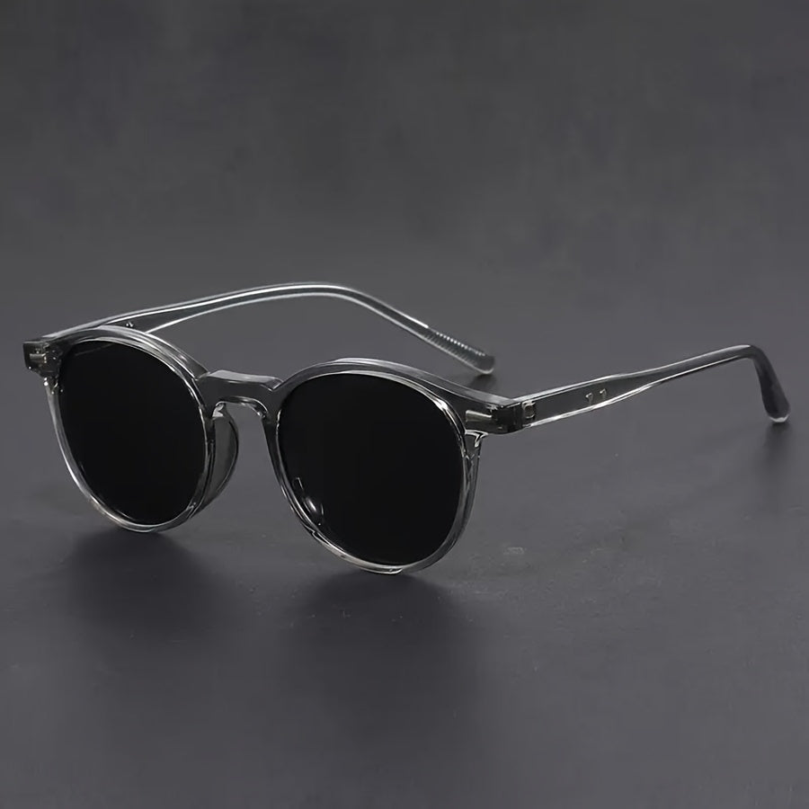 Round Polarized Sunglasses UV Protection Vintage Fashion Eyewear