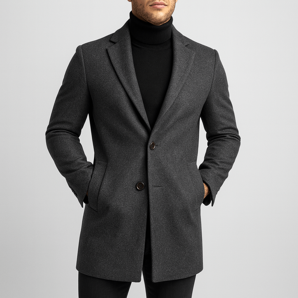 Solorfit | Elegant Classic Men Long Coat