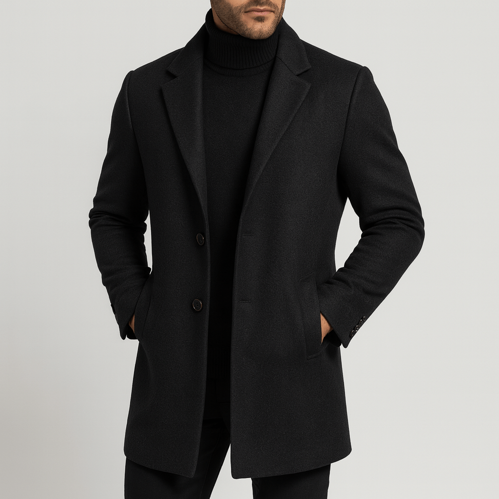 Solorfit | Elegant Classic Men Long Coat