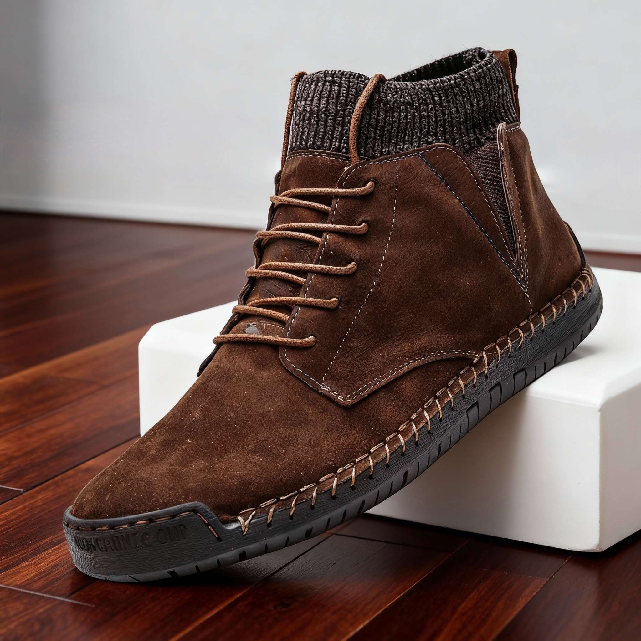 Men’s Casual Ankle Boots Lace Up Slip On Outdoor Walking Boots