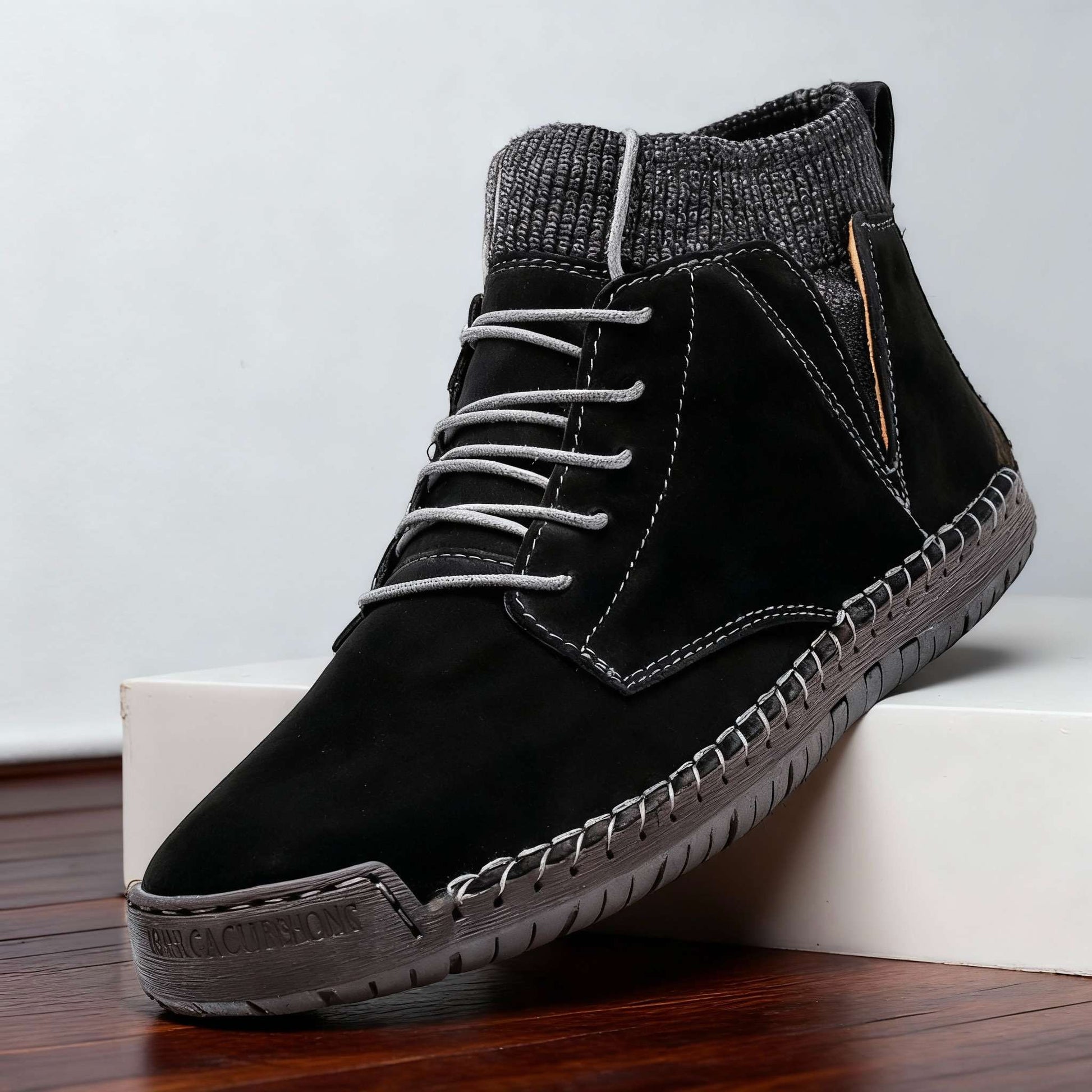 Men’s Casual Ankle Boots Lace Up Slip On Outdoor Walking Boots