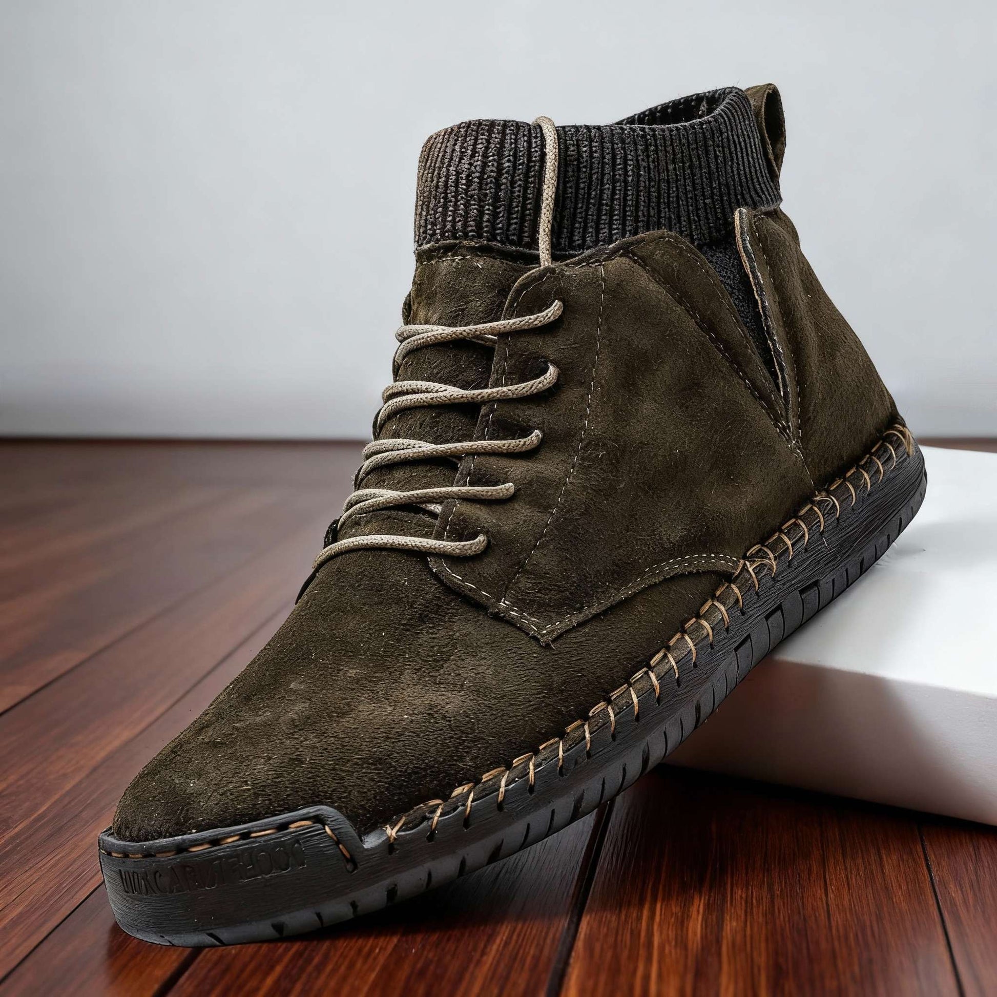 Men’s Casual Ankle Boots Lace Up Slip On Outdoor Walking Boots