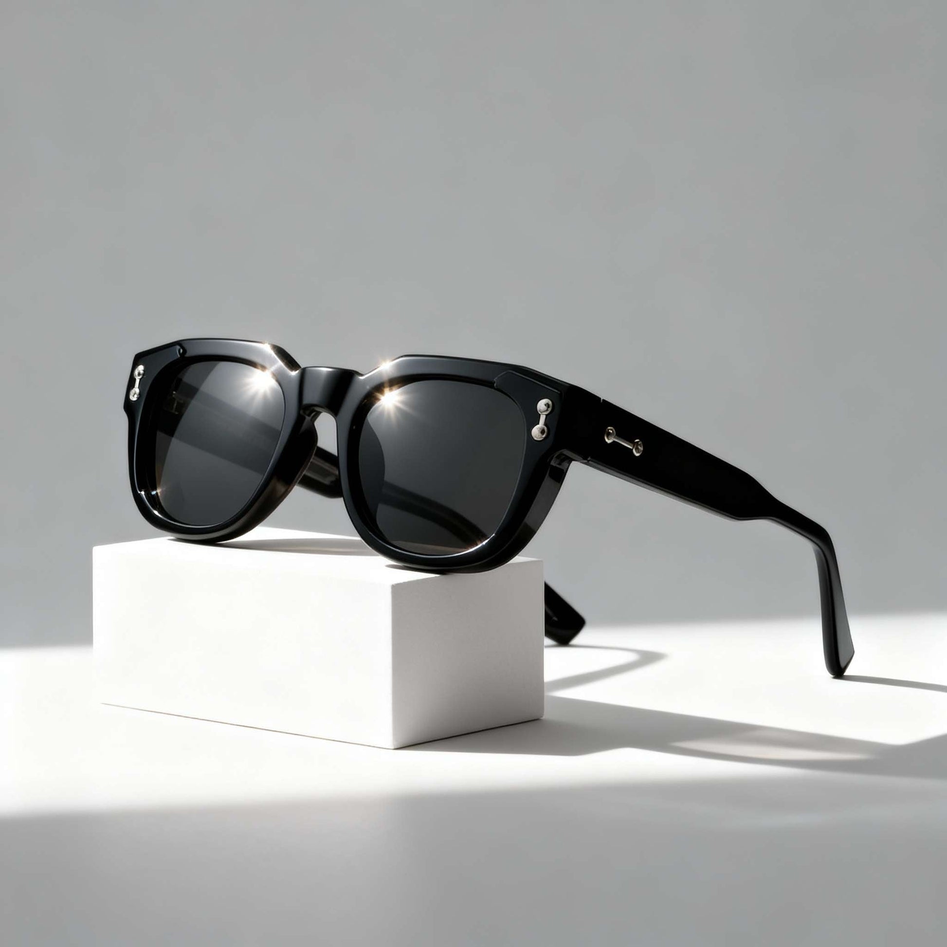 Round Polarized Sunglasses UV Protection Vintage Fashion Eyewear