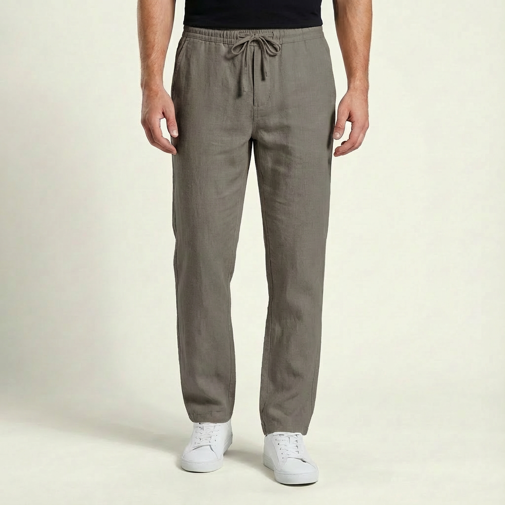 Harrison | Lightweight Linen Men’s Trouser for Spring/Summer Wear