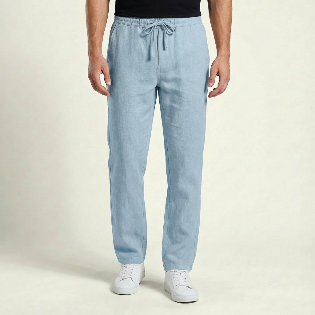 Harrison | Lightweight Linen Men’s Trouser for Spring/Summer Wear