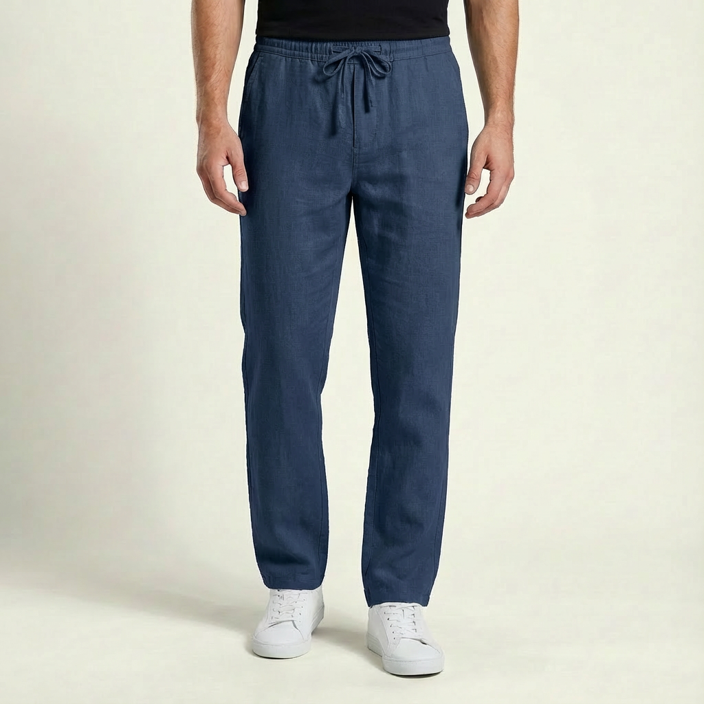 Harrison | Lightweight Linen Men’s Trouser for Spring/Summer Wear