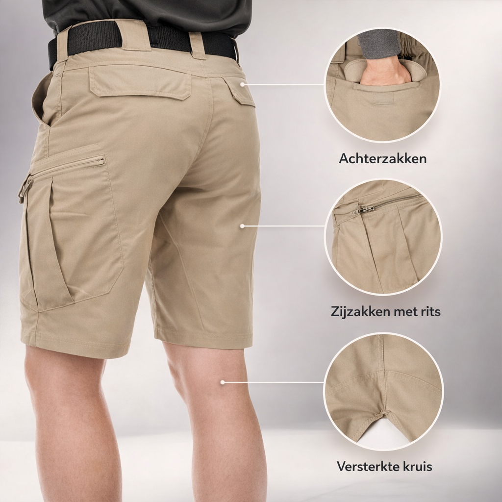 Men’s Cargo Shorts Tactical Utility Multi Pocket Outdoor Hiking Shorts
