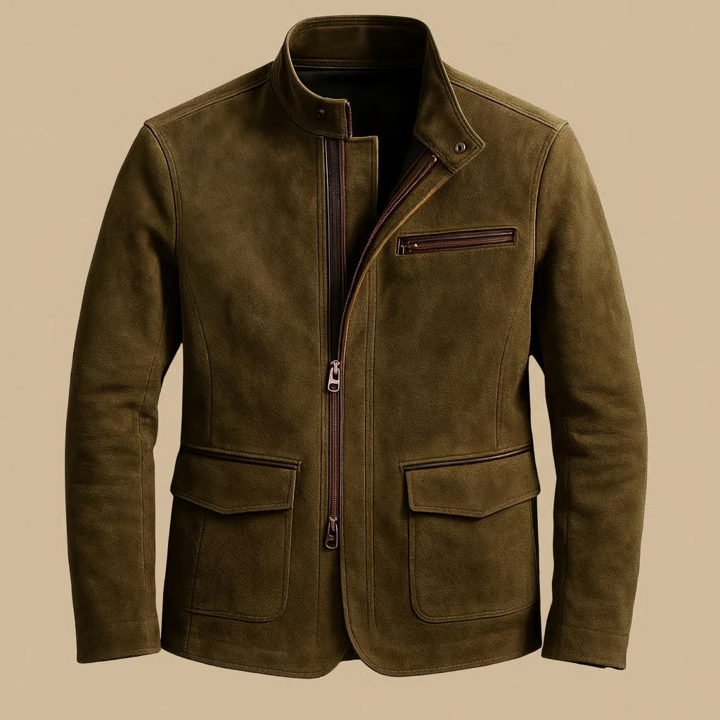 Men’s Casual Zip Up Jacket Lightweight Everyday Outerwear