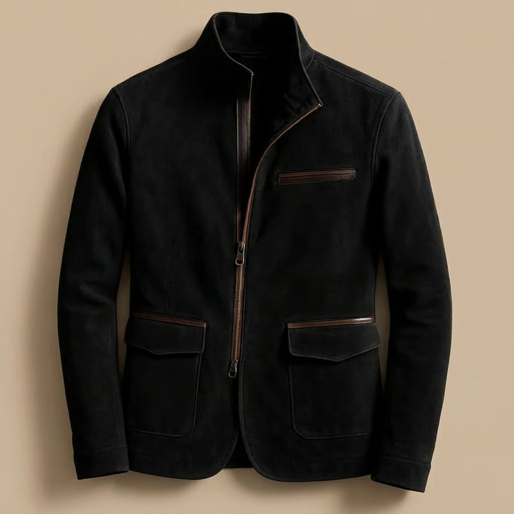 Men’s Casual Zip Up Jacket Lightweight Everyday Outerwear
