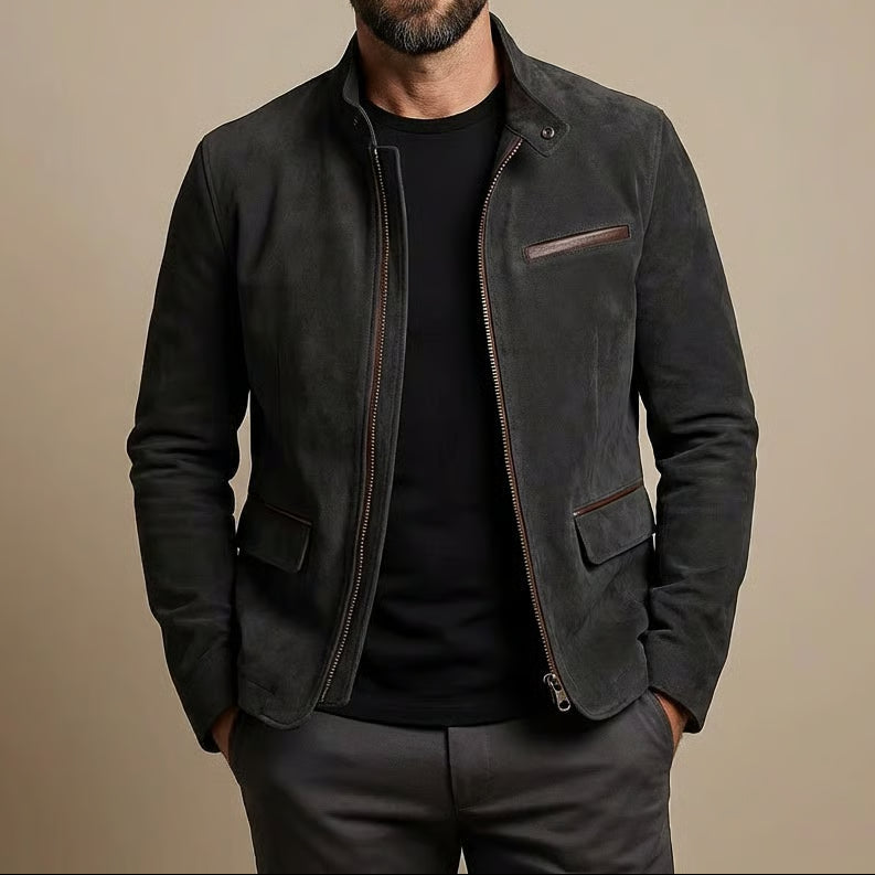 Men’s Casual Zip Up Jacket Lightweight Everyday Outerwear