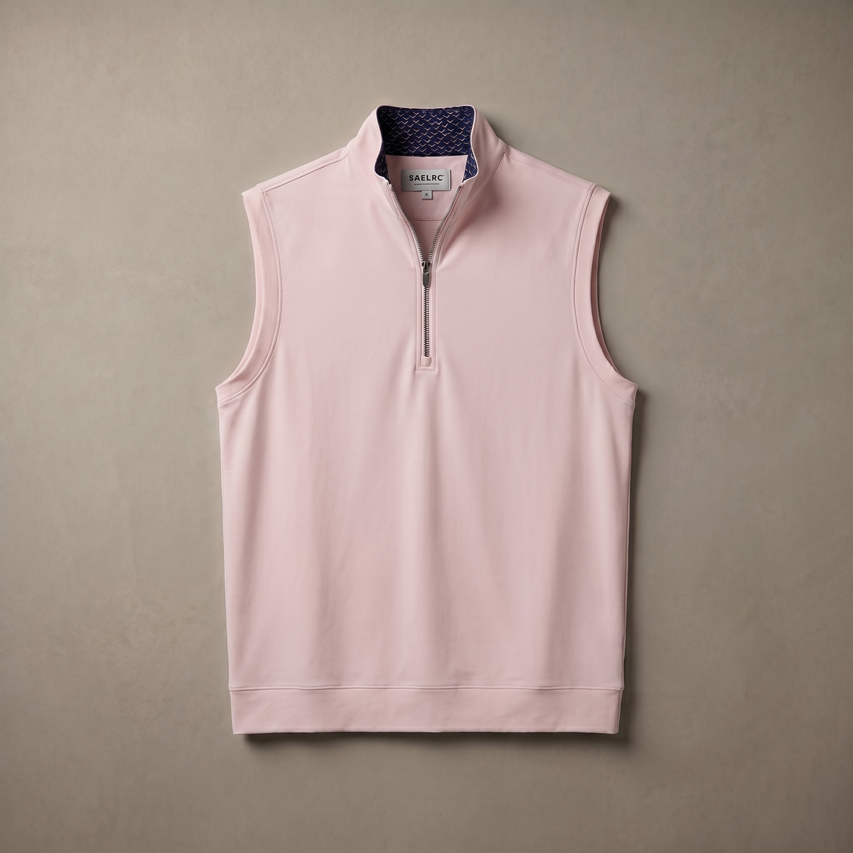 Men's Stretch Golf Vest | Quarter Zip | Windproof Moisture-Wicking Performance Wear