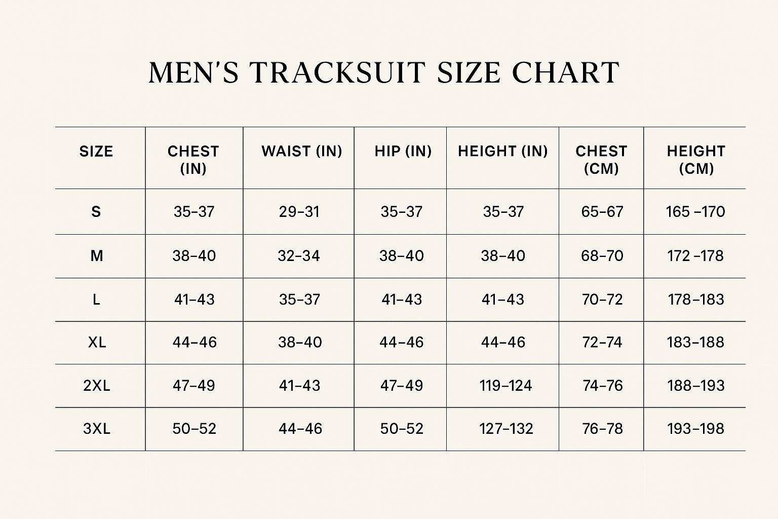 Men's Slim Fit Tracksuit | Two Piece Jogger Set