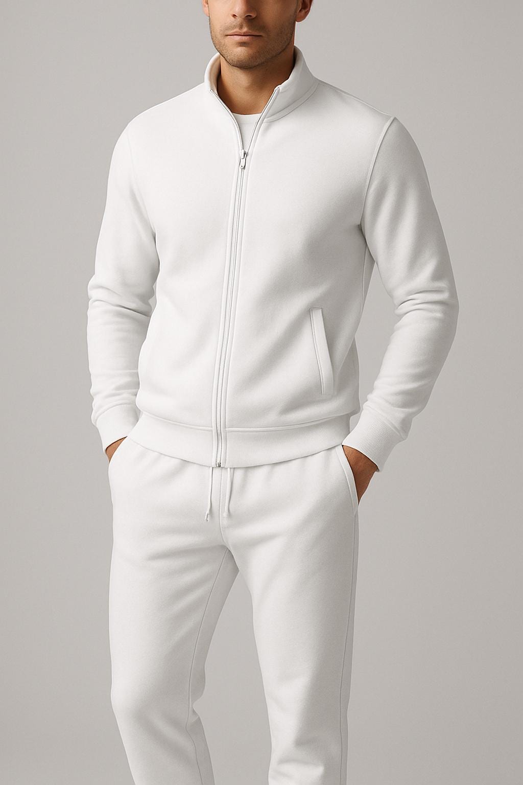 Men's Slim Fit Tracksuit | Two Piece Jogger Set