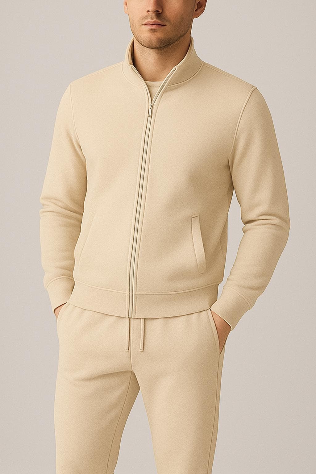 Men's Slim Fit Tracksuit | Two Piece Jogger Set