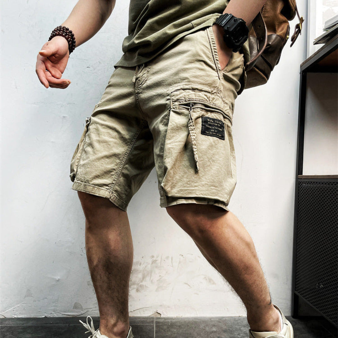 Men’s Cargo Shorts Multi Pocket Tactical Outdoor Utility Shorts