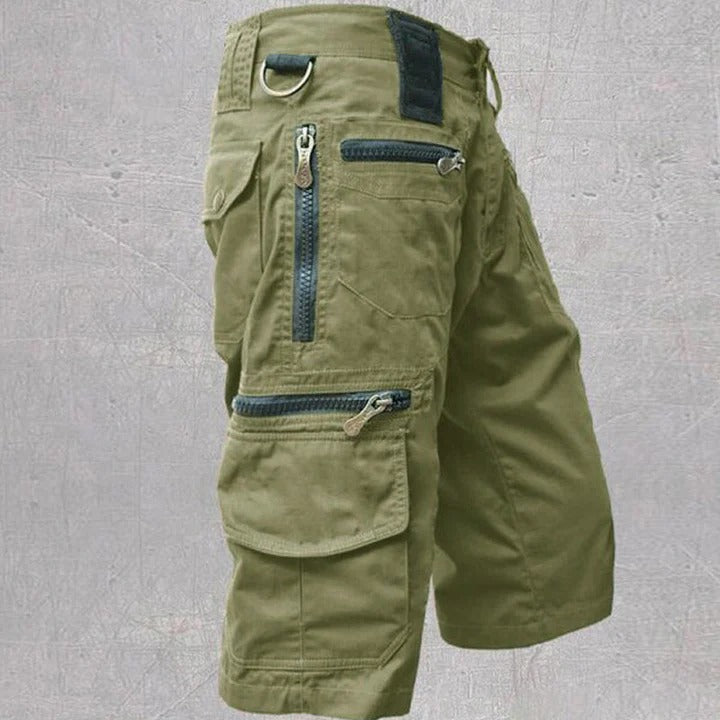 Men’s Cargo Shorts Multi Pocket Tactical Work Shorts Casual Outdoor Utility Shorts