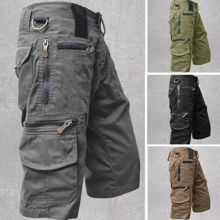 Men’s Cargo Shorts Multi Pocket Tactical Work Shorts Casual Outdoor Utility Shorts