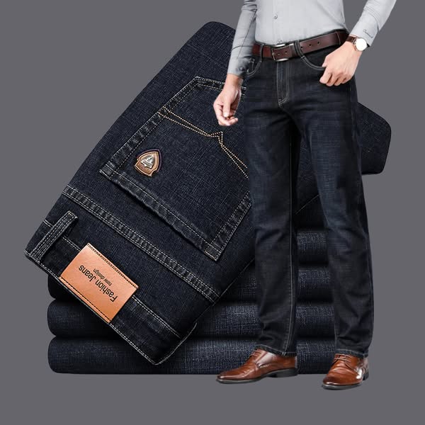 Axel's Classic Men Denim Jeans Straight Leg