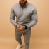 Men’s Tracksuit with Half-Zip Sweatshirt and Pants - Solorfit
