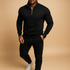 Men’s Tracksuit with Half-Zip Sweatshirt and Pants - Solorfit