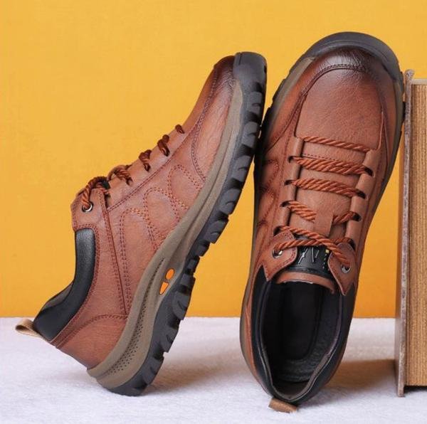NEW ORTHOPAEDIC LEATHER SHOES FOR MEN - Solorfit