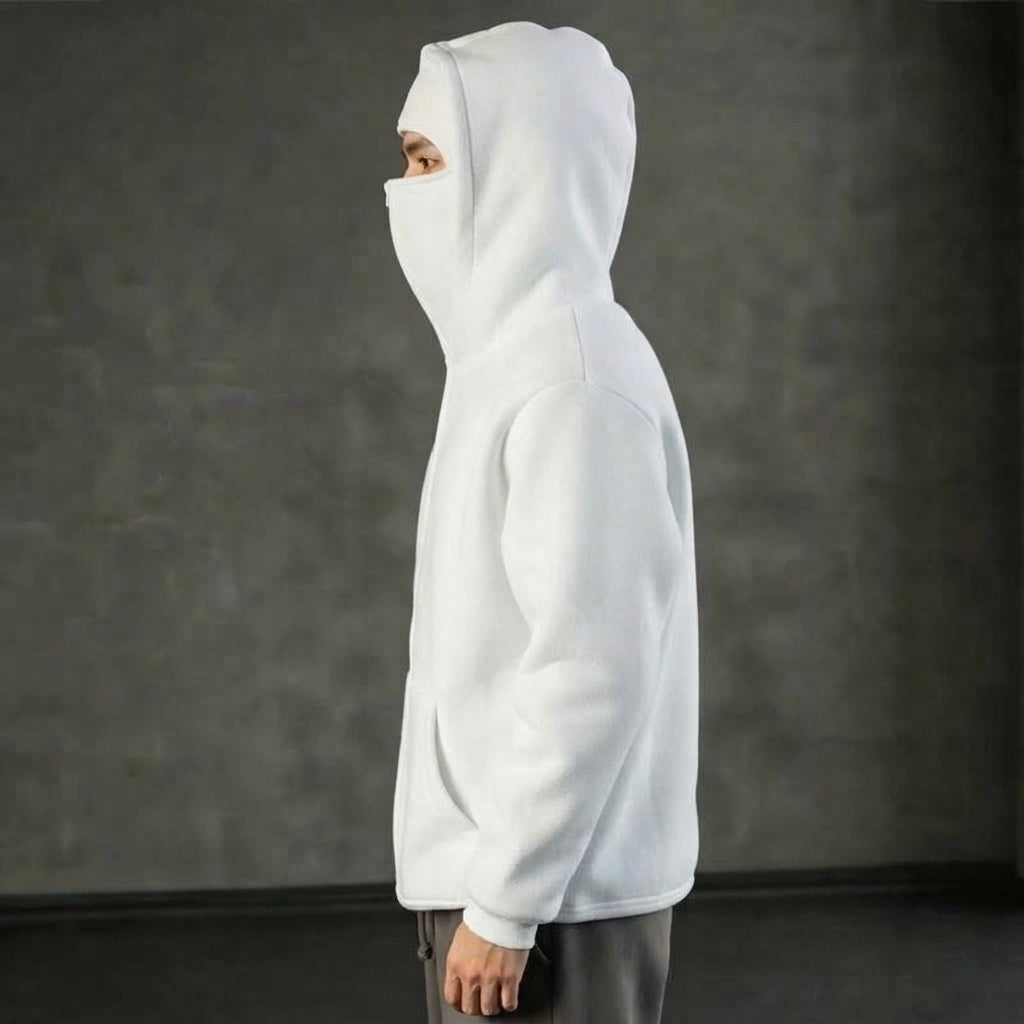 Men’s Full Zip Hoodie Casual Hooded Sweatshirt Jacket