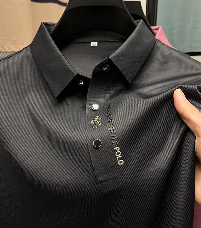 Men's Wrinkle-Free Polo Shirt - Solorfit