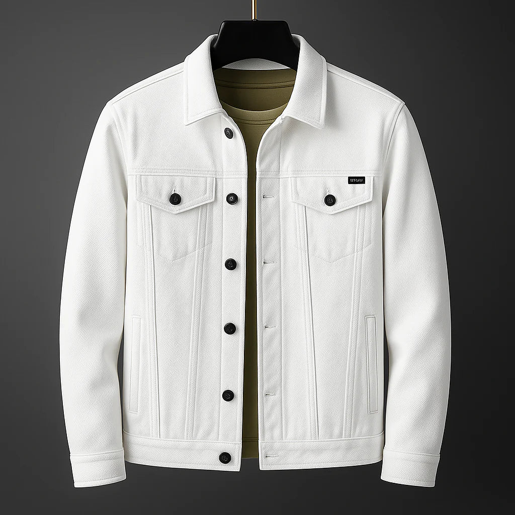 Masimo Denim Jacket – Classic Men’s Casual Outerwear - Solorfit