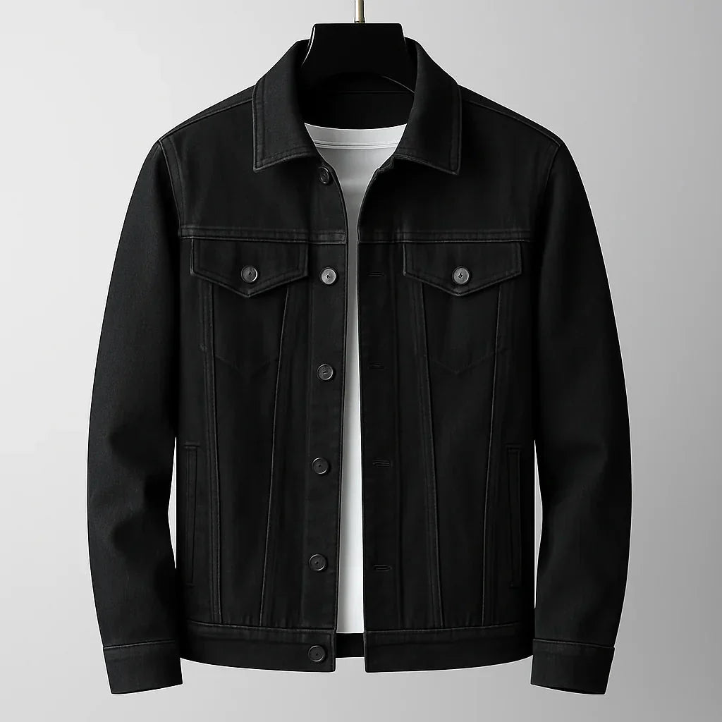 Masimo Denim Jacket – Classic Men’s Casual Outerwear - Solorfit
