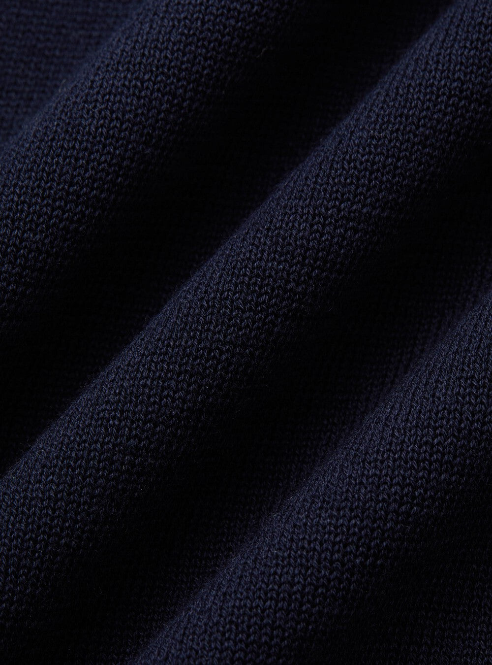 Polo Men Cotton Without Buttons - Navy Blue - Solorfit