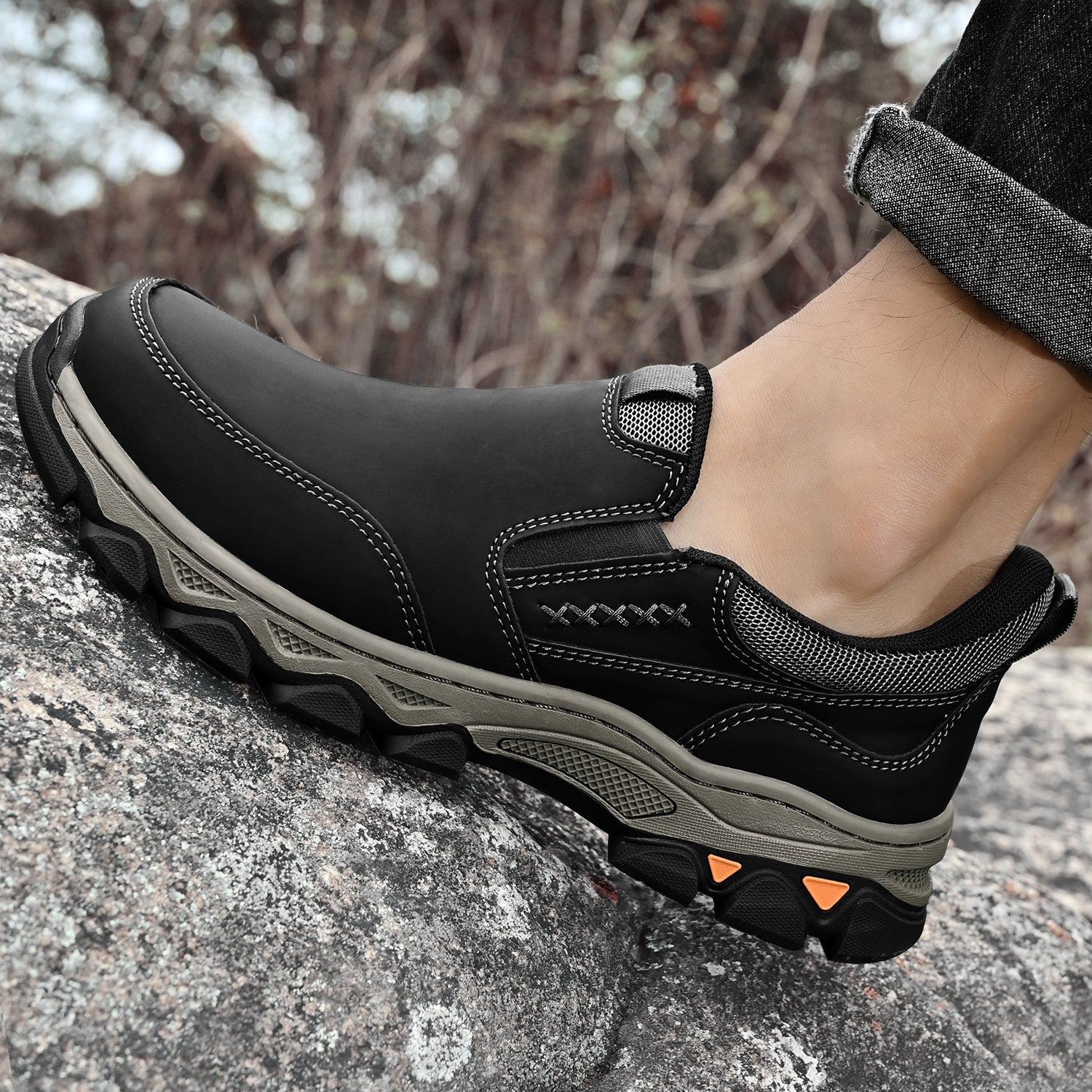 Men's Orthopedic Casual Slip-On Walking Shoes